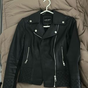 Leather jacket